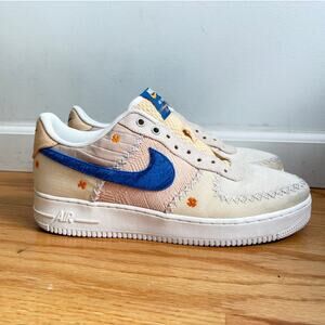 Nike Air Force 1-40th Anniversary LA Flea sneakers Men's 12.5 us
